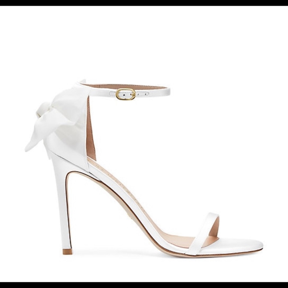 Stuart Weitzman Mesh Bow Nudistsong